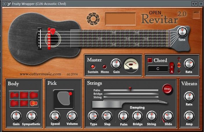 11 Ubah nama pattern 4. Masukkan Revitar 2.0 untuk instrumen gitar.