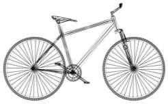 memilki yang memiliki pola rangka sebagai acuan utama pada sepeda jenis fixy.