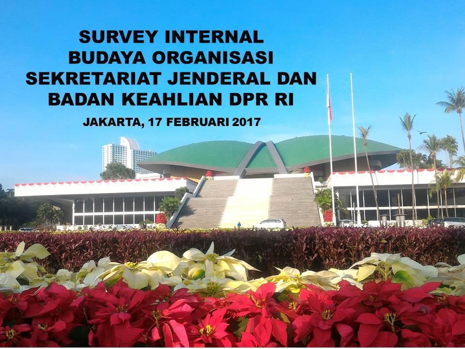 Survei Indeks Kepuasan Pengguna Layanan Sekretariat Jenderal dan Badan Keahlian Dewan Perwakilan Rakyat Republik Indonesia Tahun 2016.