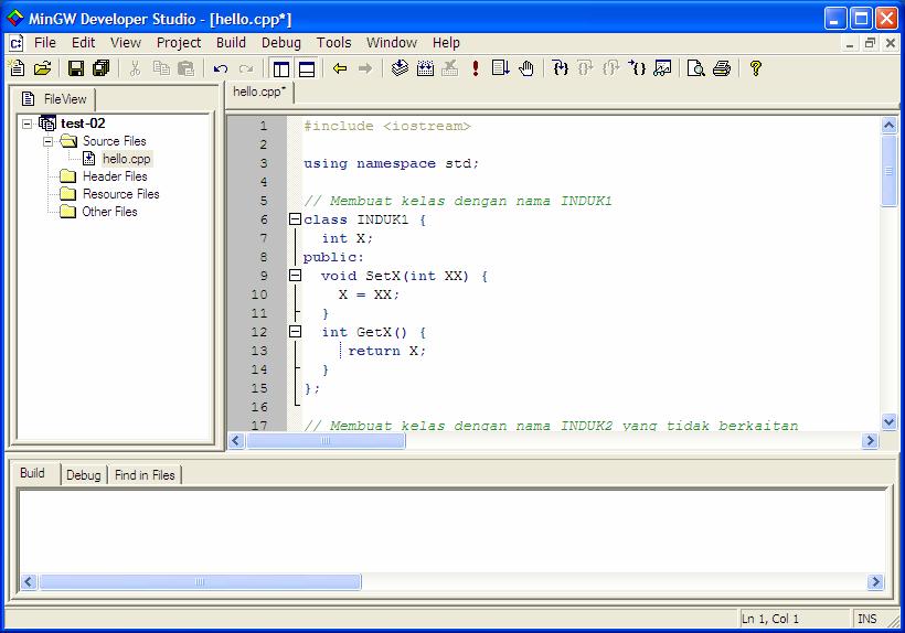 Gambar 9.2. Proses kompilasi pada C++ Gambar 9.3.