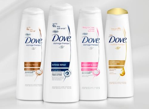 5 Dove Intense Damagetherapy Shampoo