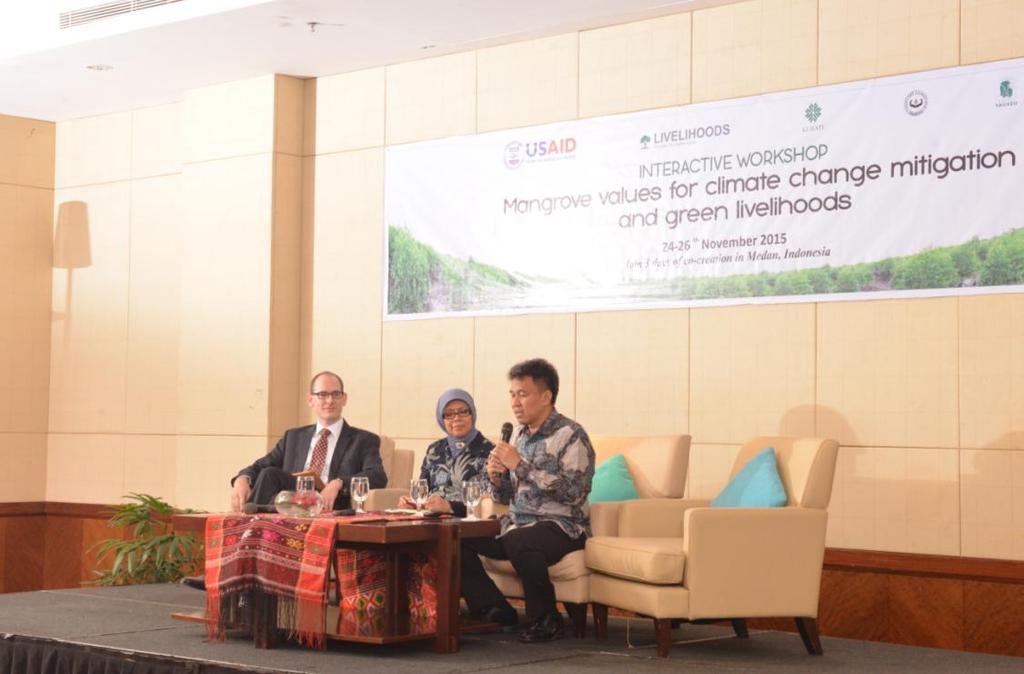 Climate Change Mitigation and Green Livelihoods Berfoto Bersama Dr.