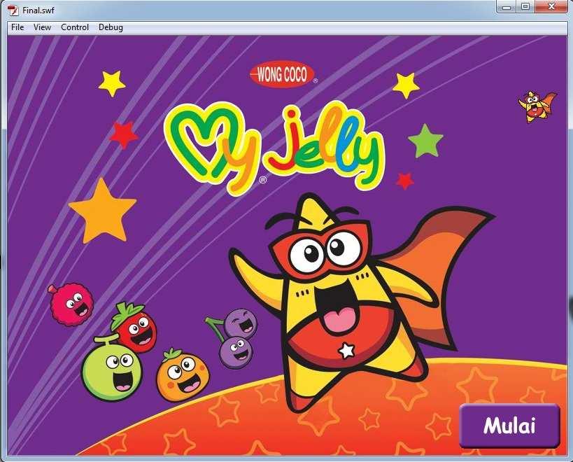 Prosedur Instalasi Aplikasi Berikut ini adalah langkah-langkah untuk instalasi aplikasi perangkat ajar My Jelly Wong Coco : 1. Masukkan CD aplikasi perangkat ajar My Jelly Wong Coco kedalam CD-ROM 2.