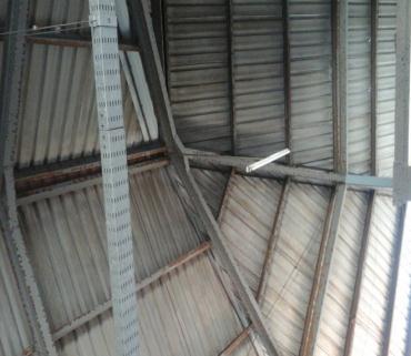 Gambar 2.22 Struktur atap bangunan pada Pasar Kodok Tabanan Sumber : observasi tgl.