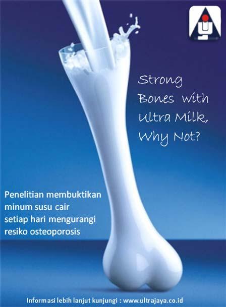 Gambar 4.1. Contoh Banner Tempat Pelaksanaan Banner ini dapat diletakkan di dalam lingkungan kampus-kampus yang ada di kota Bandung. B. Internet Media internet dipilih sebagai salah satu media edukasi mahasiswi mengenai manfaat susu cair dalam mencegah osteoporosis.