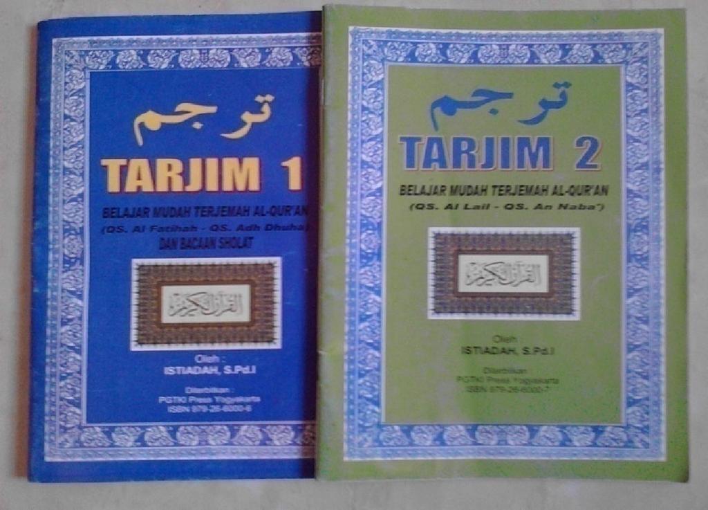94 Materi pelajaran terjemah al-qur an di SD adalah Juz 30 atau surat-surat pendek dan panjang yang ada di Juz 30 tersebut dan bacaanbacaan sholat.