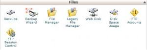 1. Login ke cpanel hosting. 2. Masuk ke menu Files -> File Manager 3.