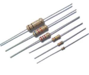 Resistor jenis ini pada umumnya dibuat dengan kapasitas daya yang besar. 2. Resistor Arang (Carbon Resistor) Gambar 7.