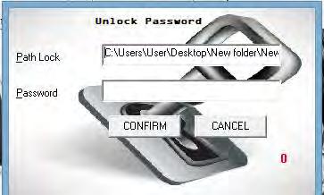 Lalu klik tombol ok, maka akan tampil Form Unlock Gambar 5.11 Unlock Form Demo Pada Form Unlock anda dapat menginputkan password dengan polanya.