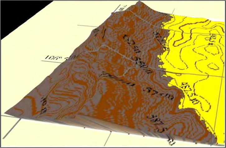 3.1.1.2 Satuan Pegunungan Lipatan (Folded Mountain) Satuan ini terdapat di bagian tengah sampai selatan daerah penelitian, ditandai dengan warna coklat pada peta geomorfologi terlampir (Lampiran E-3).