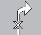 () 5. Yang dimaksud oleh markah jalan berikut adalah? Markah dilarang belok kanan yang berarti tidak boleh berputar balik.