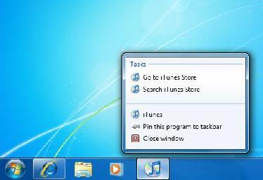 Toolbar Right-click on taskbar to see the toolbars Address toolbar Pinning an