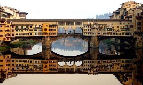 Ponta Vecchio Florence, Italia setelah Perang Dunia ke II (Sumber: Google) 3.
