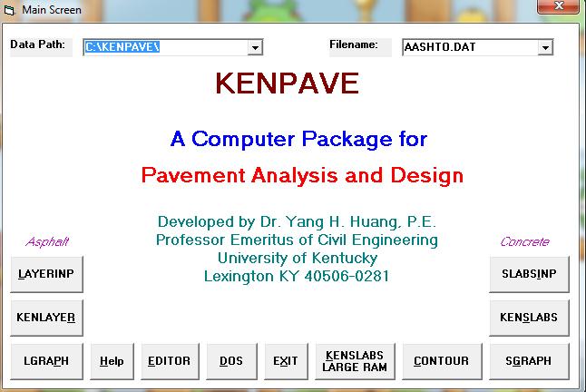 16 Langkah membuka Program KENPAVE b.