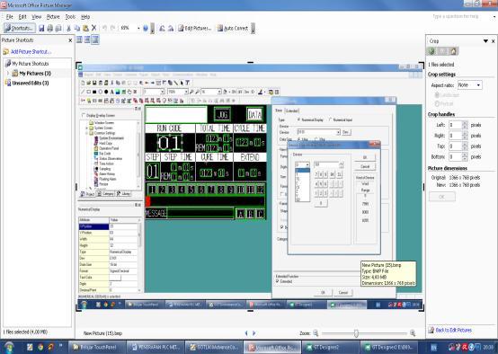 Gambar 3.6. Proses pemrograman interfacing Gambar 3.5. Wiring control input-output PLC 3.