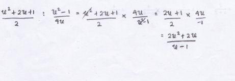 Soal 1 K2S3 K1S3 Pada soal 1 terjadi kesalahan K1S3, dimana siswa mengalami kesulitan untuk memfaktorkan bentuk kuadrat dari persamaan aljabar, sehingga siswa secara langsung mencoret nilai x 2 yang