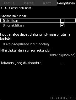 Bahasa Indonesia (ID) 8.7.8 Sensor sekunder (4.1.5) 8.7.9 Program jam (4.1.6) Gbr. 48 Sensor kedua Gbr.