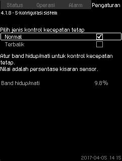 Bahasa Indonesia (ID) 8.7.11 S-konfigurasi sistem (4.1.8) 8.7.12 Pembentukan tekanan yang dikehendaki (4.1.9) Gbr. 53 S-konfigurasi sistem Gbr.