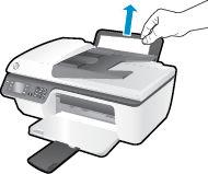 Mengeluarkan kertas macet Gunakan langkah berikut untuk mengeluarkan kertas macet. Untuk mengeluarkan kertas macet dari baki kertas 1. Tarik kertas perlahan dari baki masukan. 2.