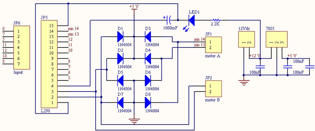 mengendalikan 2 motor DC. Alasan pemilihan rangkaian driver motor dengan menggunakan IC L298 adalah.