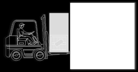 Peralatan yang digunakan Forklift kapasitas sesuai