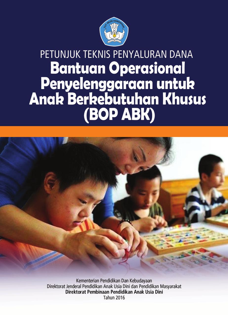 Direktorat Pembinaan Pendidikan Anak Usia Dini Komplek Kemdikbud, Gedung E, Lt. 7 Jl.