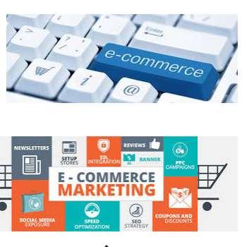 E-Commerce: Produksi, periklanan, penjualan dan distribusi produk dan jasa dari perusahan ke perusahaan (B2B), Perusahaan ke Konsumen (B2C),