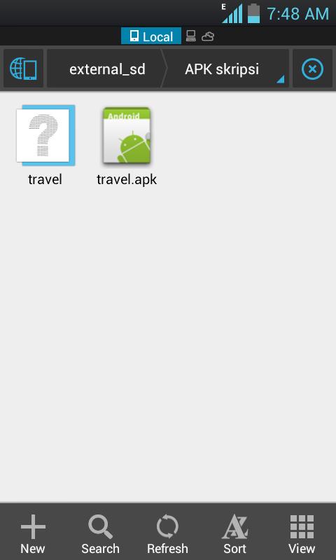 9 menggunakan aplikasi Pemesanan Tiket Andi s travel.