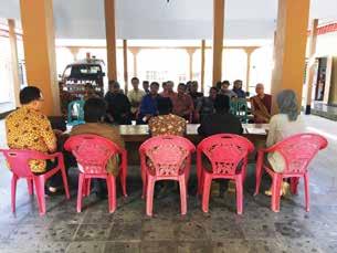 Komunikasi Umat Beragama (FKUB) Kabupaten Malang. Tim Sosial terjun ke lapangan dan melakukan pertemuan dengan berbagai tokoh dusun, desa, kabupaten untuk menjajaki proses perizinan ke FKUB.