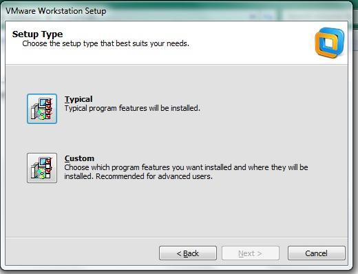 3. Setelah proses instalasi selesai,klik next untuk menuju ke proses selanjutnya. 4. Pilih setup type.