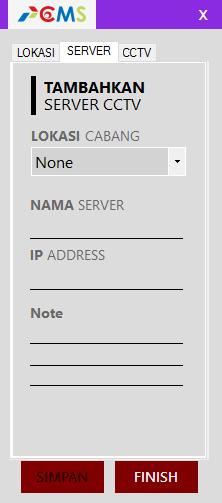 47 ada nama server, IP address, dan note.