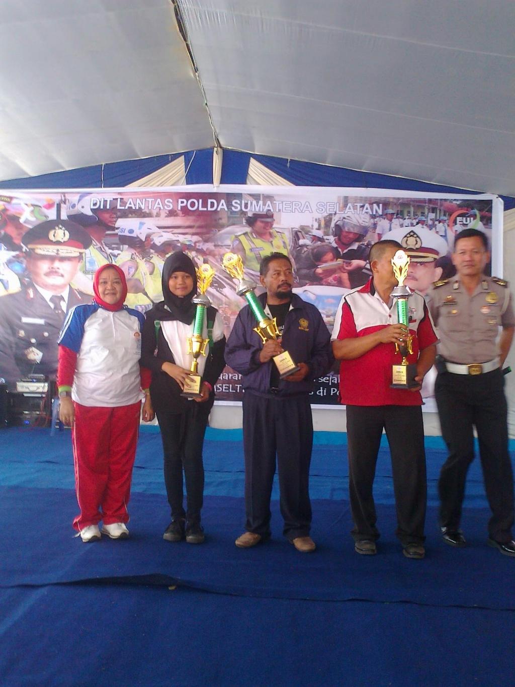 3. Memperoleh Juara II Kejuaraan Daerah PDBI Sumatera Selatan