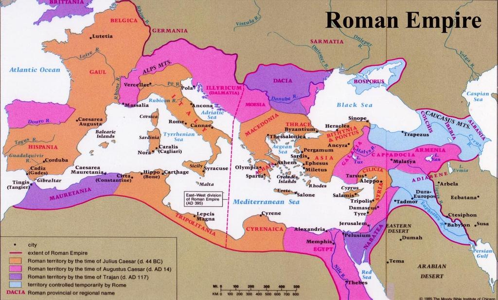 Kerajaan Roma (50 BC-AD