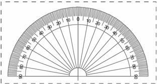 27 Clinometer Pada klinometer elektronik berbentuk persegi panjang, sudut antar sisi 90.