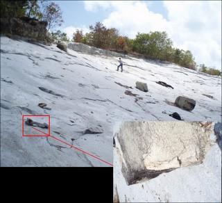 Batuan yang terkubur dibawah permukaan terkena tekanan yang tinggi oleh lapisan batuan diatasnya.