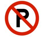 pengemudinya. Dengan memahami dua perbedaan symbol atau rambu lalu lintas tersebut para pengendara akan lebih bijak dalam memarkir kendaraan mereka. (a) (b) Gambar 1.