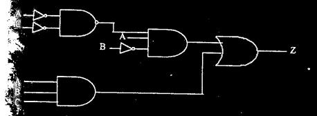 P-1. 6. a. Sederhanakan rangkaian logika yang ditunjukkan pada Gambar P-2?