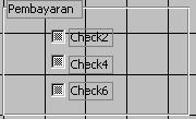 Pada Toolbox matikan Control Wizard 4. Klik icon LIST BOX pada Toolbox 5. Tampilkan Combo box pada Detail FORM, sehingga tampil seperti berikut ini. 6.