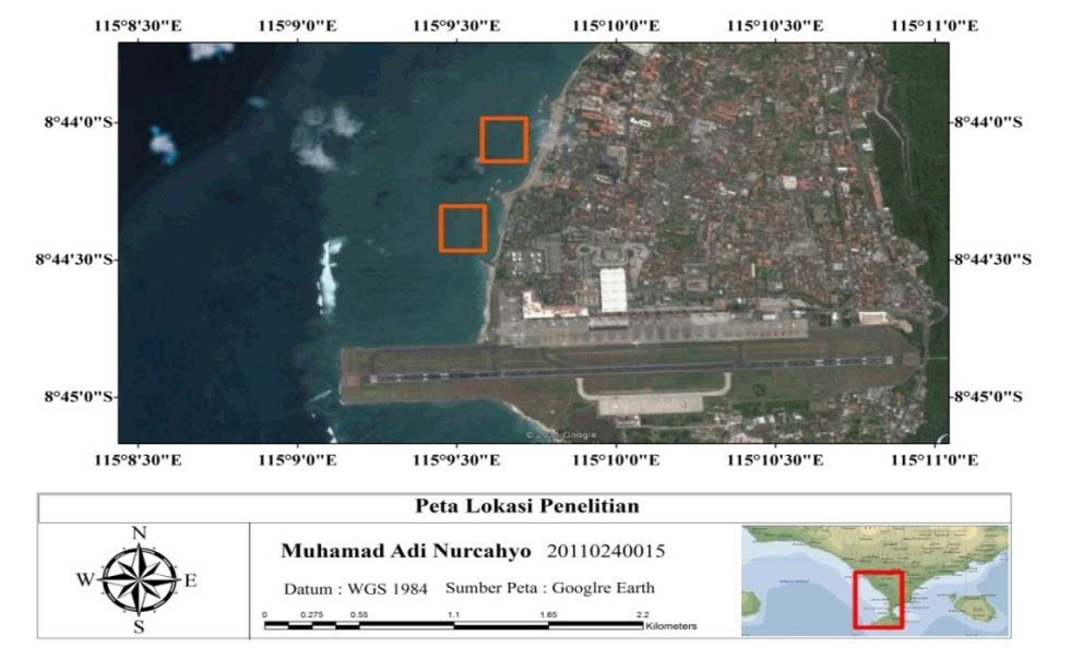 tenggelam (submergedd breakwater), revertmen serta adanya aktifitas beach filling di Pantai Kuta (Rismanto, 2009 dalam Saputra, 2013).