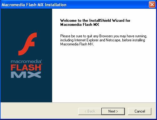Installasi Macromedia Flash MX Oleh : Azis Sriyono 3 E D3-TKJ-Malang Joint Campus Sebelum dapat memahami dan menggunakan komponen komponen yang tersedia pada Flash MX yang merupakan bagian dari