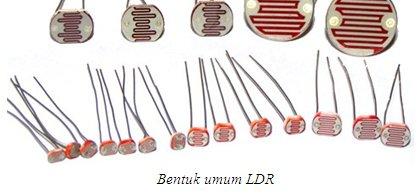III. Ringkasan Teori Terdapat beberapa sensor cahaya,salah satunya adalah LDR (Light Dependent Resistor). LDR ini umumnya digunakan untuk sensor navigasi robot.