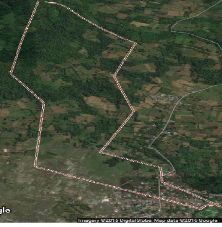 Remboken Sumber : Google Map Desa Paslaten