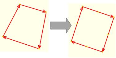 Orthogonalize Shape (Q) Sangat berguna untuk membuat objek umum seperti bangunan.