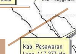 587 Ha 23 kec, 247 desa Luas 380 268 Ha 28 kec, 307 desa Kab Lampung Barat Luas 214. 278 Ha 15 kec, 136 desa Kab.