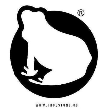 C. Filosofi Logo FROGSTONE merupakan perusahaan yang bergerak di bidang jasa pembuatan T-Shirt, dan asecories.