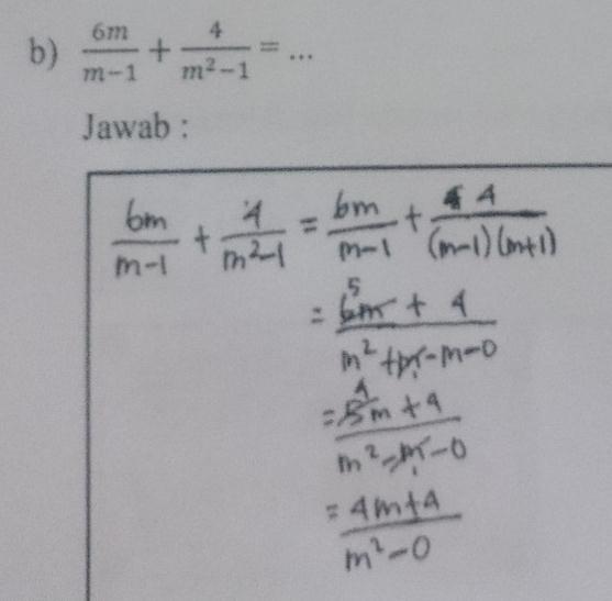 Jawaban tertulis nomor 2 subjek JA dapat dilihat pada Gambar 6.