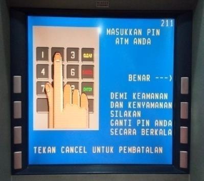 5.2.1 ATM Bank Negara Indonesia (BNI)
