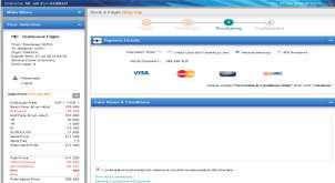 22. Masuk pada pilihan metode pembayaran: BNI Travel Card Kartu Kredit Internet