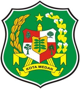 22 Gambar 2.2 : Logo Kantor Dinas Pendapatan Daerah Kota Medan. Sumber : Dinas Pendapatan Daerah Kota Medan. Makna yang terkandung dalam logo DISPENDA Kota Medan yang terdiri dari : a.