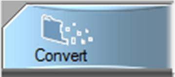 Gambar 7.16 Tombol Convert 13. Maka akan tampil area kerja Convert. Gambar 7.17 Area kerja Convert 14.